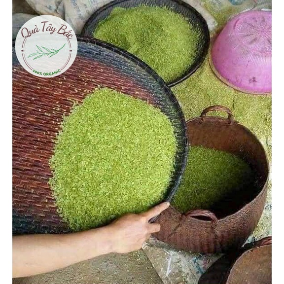 Cốm khô, cốm nếp khô Tú Lệ đặc sản Yên Bái gói 500g