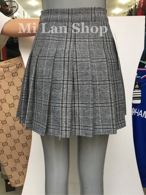 Chân váy tennis xếp ly kẻ caro nhiều màu | BigBuy360 - bigbuy360.vn