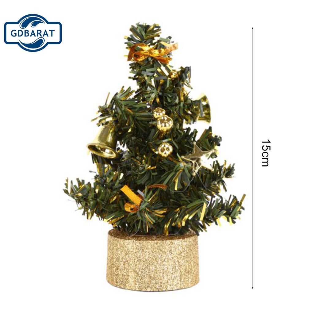 Cây thông Noel mini để bàn trang trí Giáng Sinh