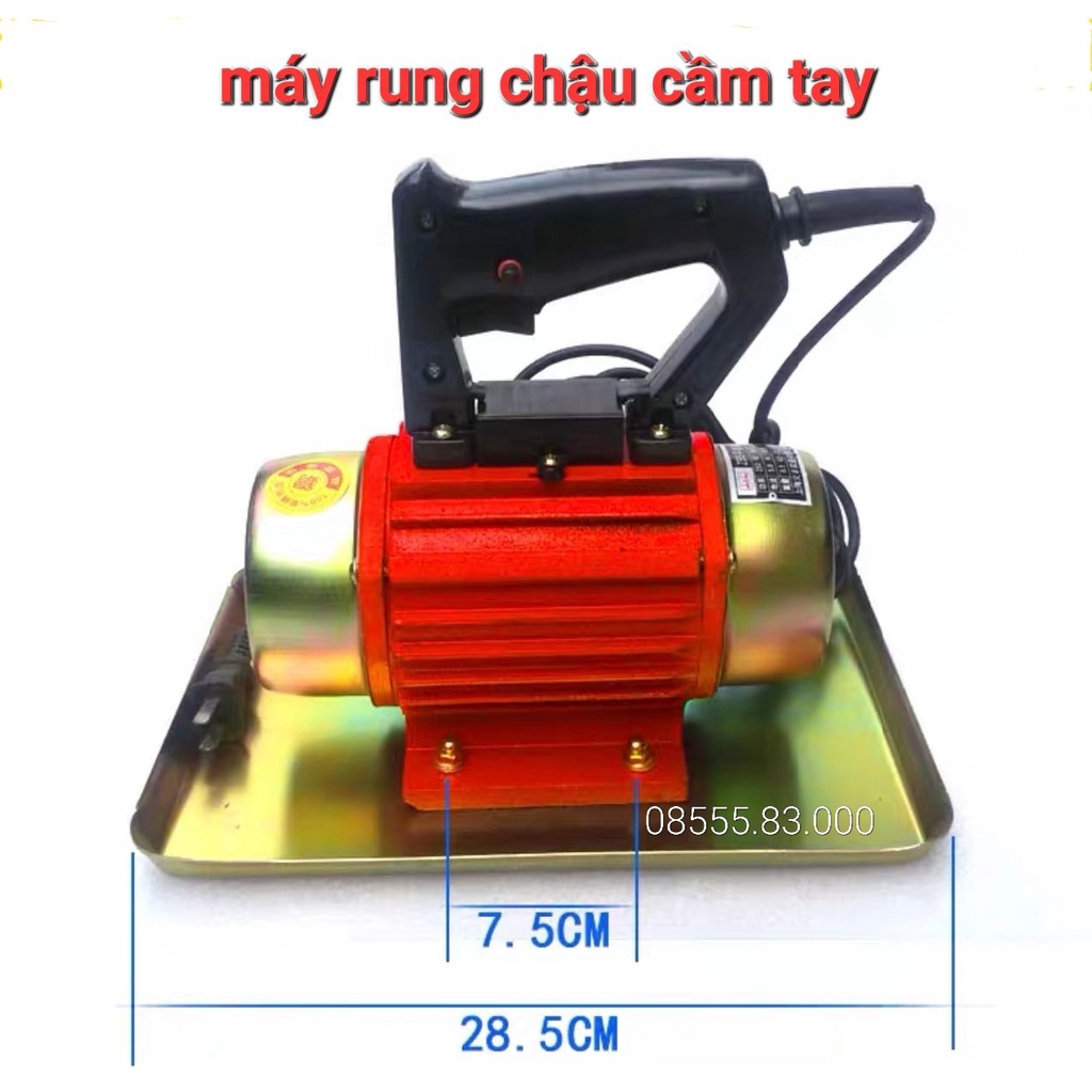 Máy rung chậu cầm tay - dùng để rung chậu khi đúc