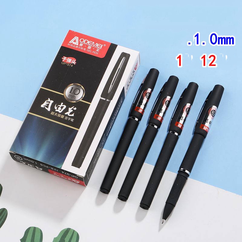 Bút Gel Odemei loại 0.5mm 0.7mm và 1.0mm tập viết tiếng Trung Nhật Hàn, luyện viết chữ Hán cực kỳ đẹp- Bibiga