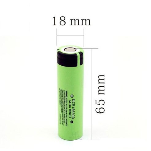 Pin 18650 Panasonic 3400mAh 5C NCR mới 100% Cho Box Sạc Dự Phòng, Đèn