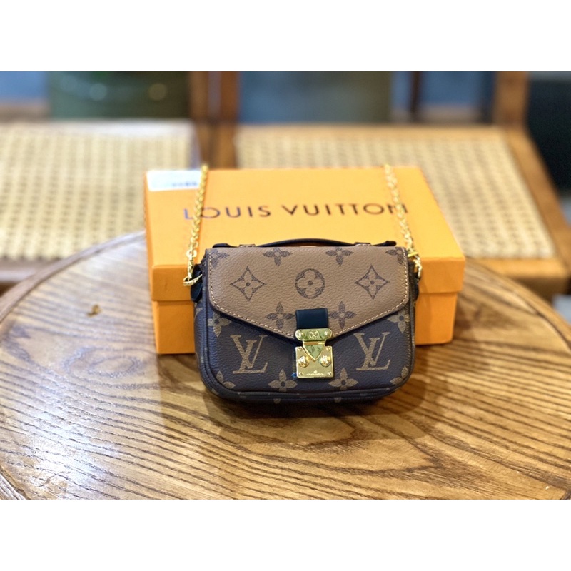 Túi LV W266-13 Monogram monceau mini - Bản đẹp form xinh- Full box vip hoá đơn
