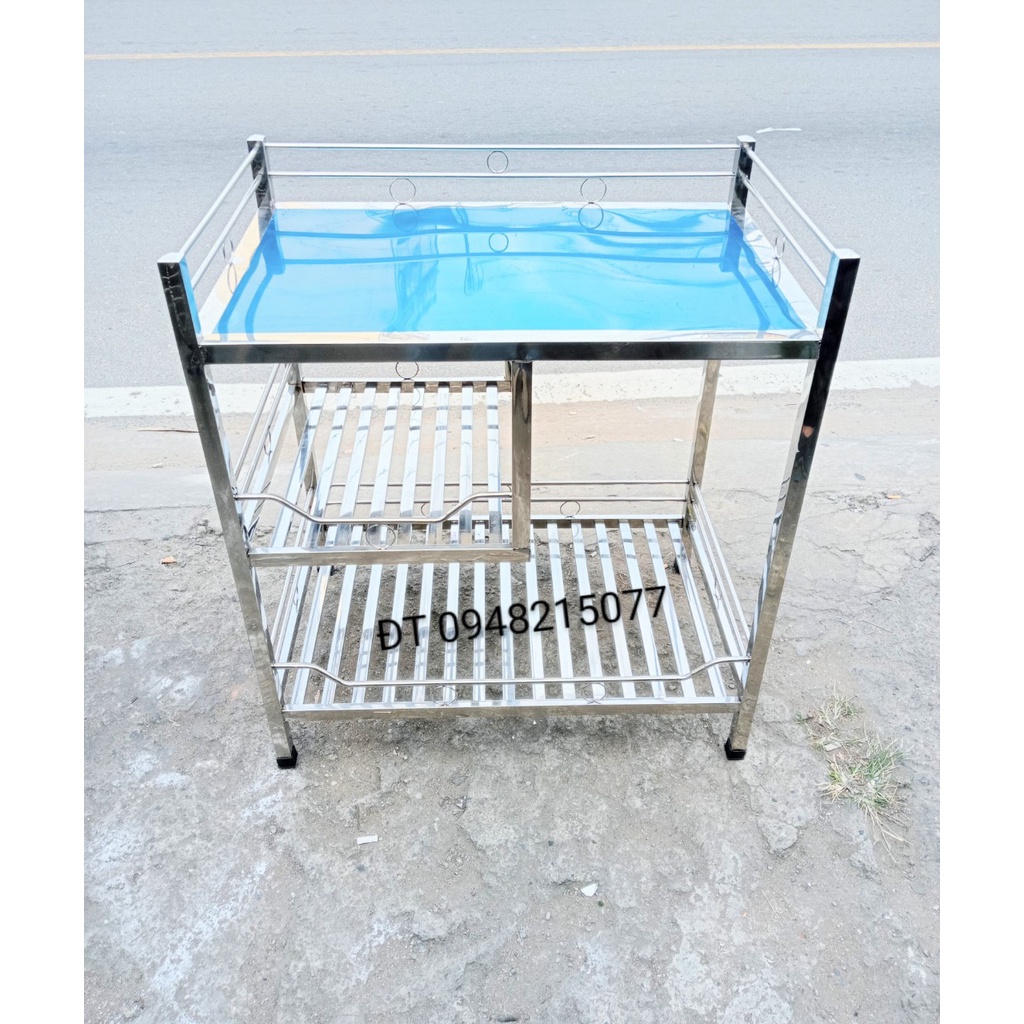 KỆ BẾP GAR INOX CAO CẤP 45x75 cao 80