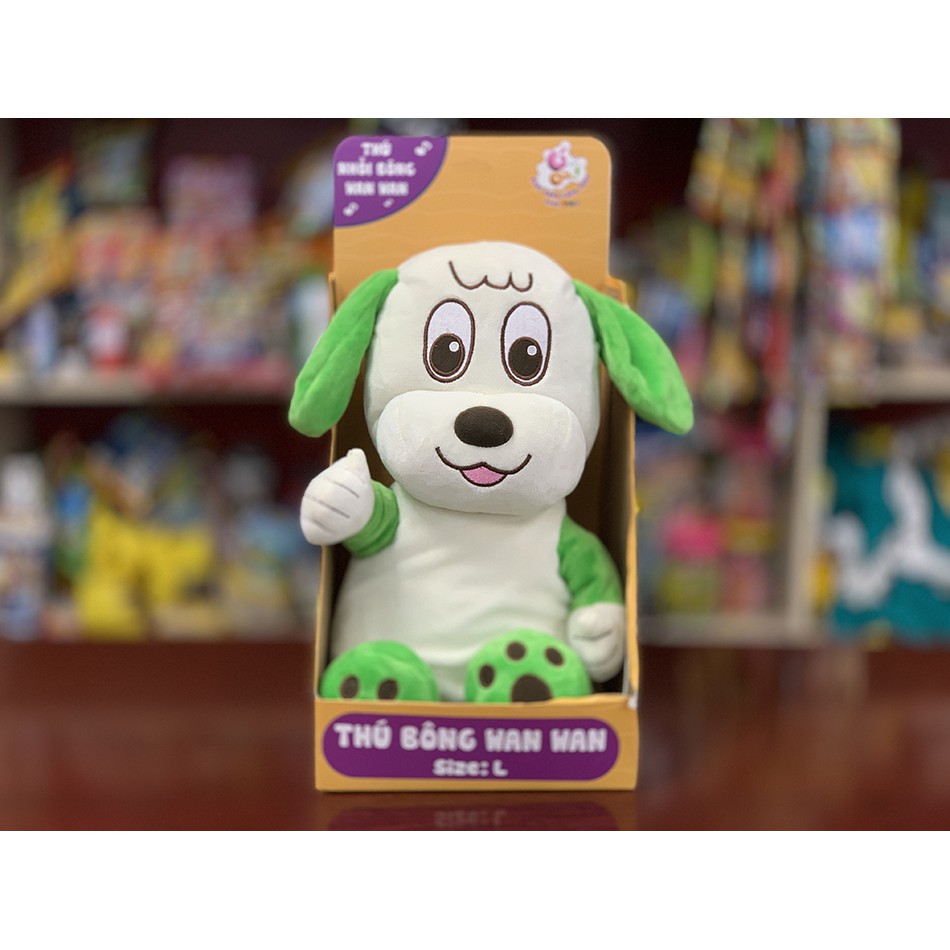 Thú bông Chú chó trắng Wan Wan