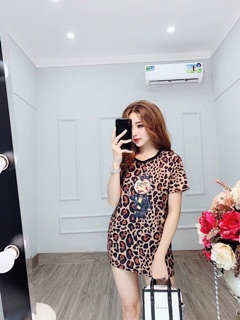 Áo 3D Da beo giấu quần