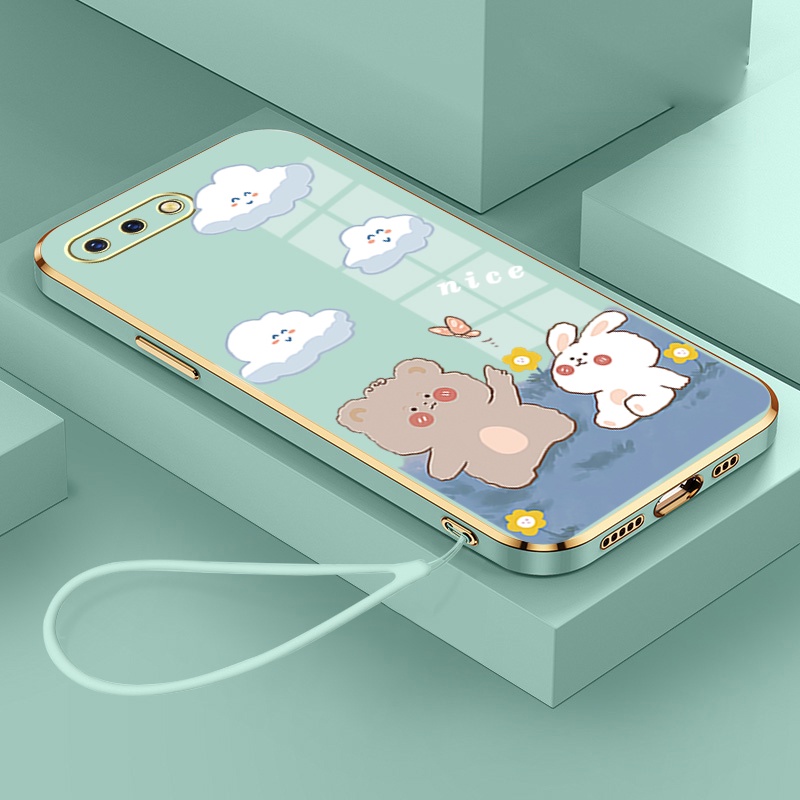 Ốp Điện Thoại Silicon Mềm Mạ Điện Chống Sốc Cho oppo a1k Ddx01