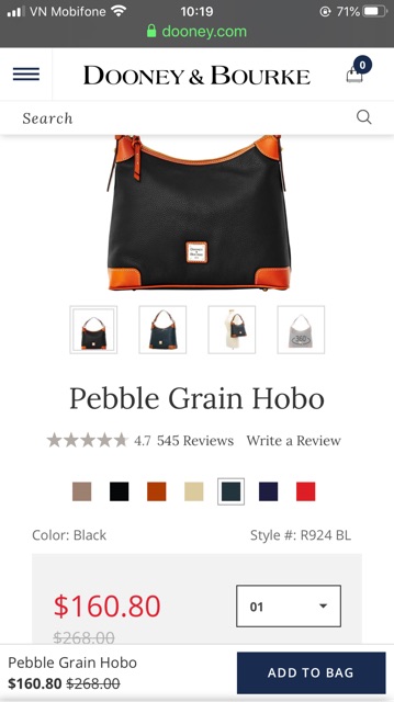 Túi xách Dooney & Bourke, xách tay mỹ