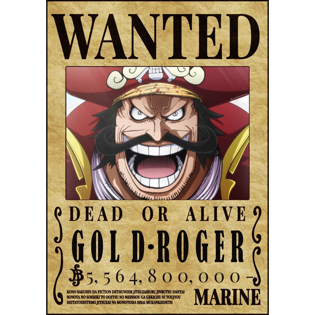 Thẻ trưng bài - Mica - OnePiece - Băng Hải Tặc Roger - Vua Hải Tặc