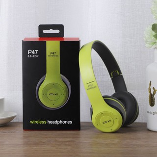 Tai nghe gaming tai nghe bluetooth P47
