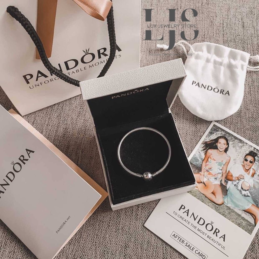 Vòng tay bạc Lux Jewelry, lắc tay pandora mềm – LUXJ896