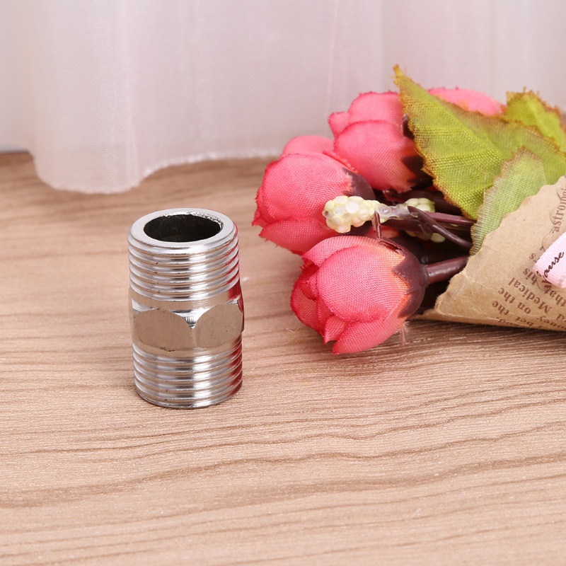 Núm Vú Lục Giác Bằng Thép Không Gỉ SS304 NPT 1 / 2 &quot;Male x 1 / 2&quot; Male