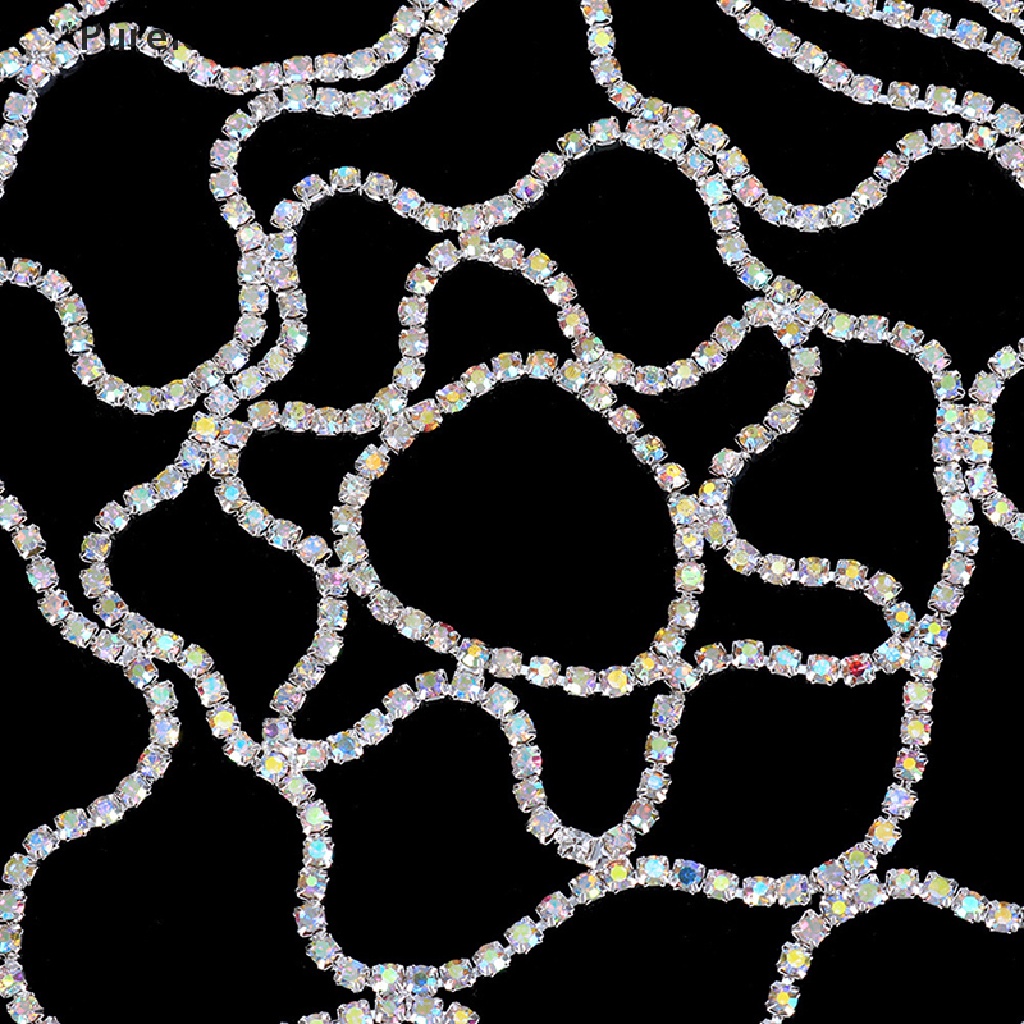 1 Mũ Lưới Trùm Đầu Đính Đá Pha Lê Thời Trang