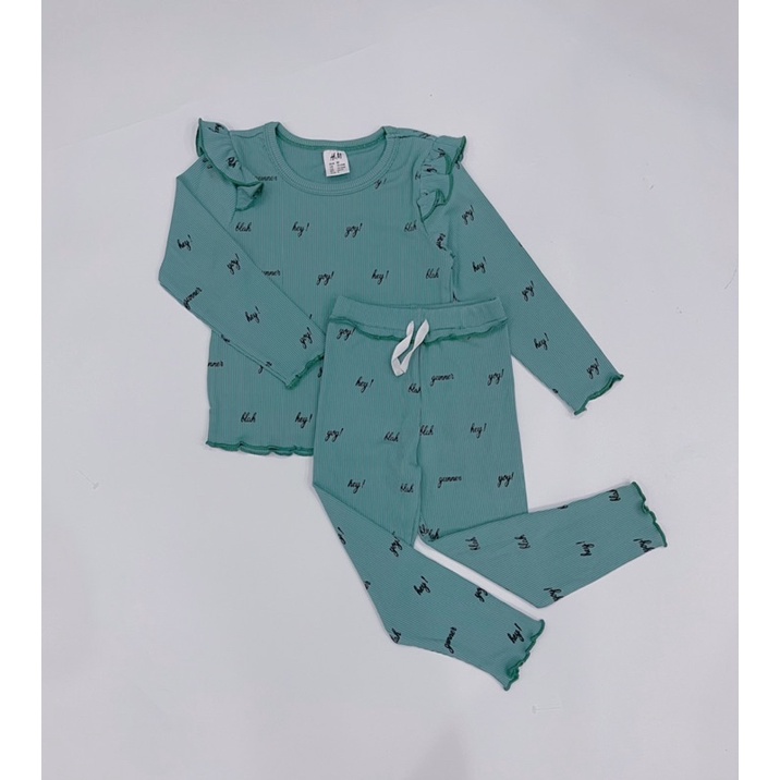 SET BỘ DÀI TAY CÁNH TIÊN THUN TĂM HÀNG CAO CẤP CHO BÉ GÁI