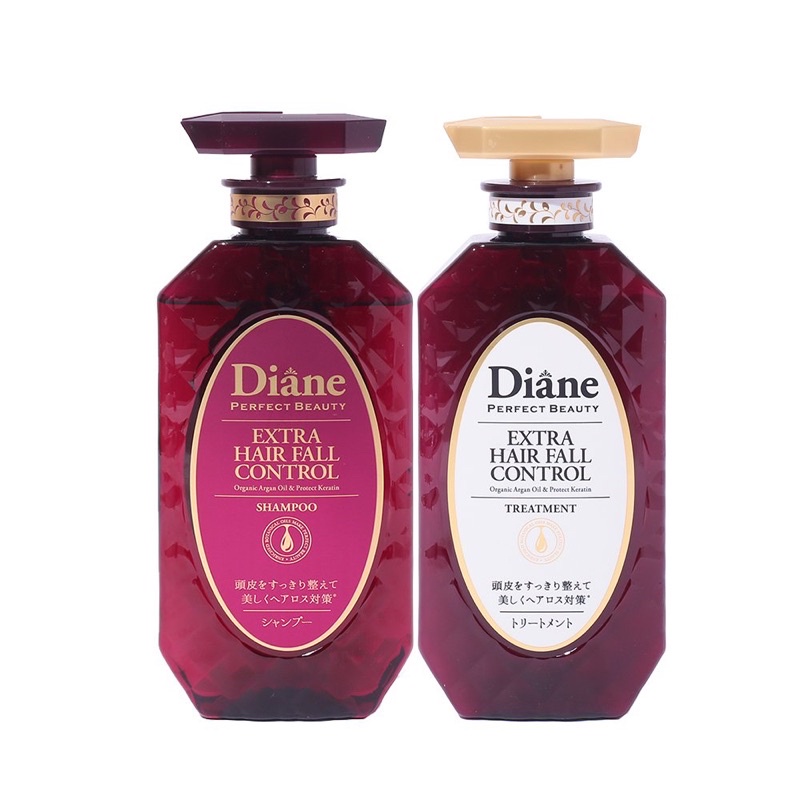 Dầu Gội Dầu Xả dành cho tóc mỏng, rụng nhiều và nhiều gàu Moist Diane Extra Volume & Scalp 450ml