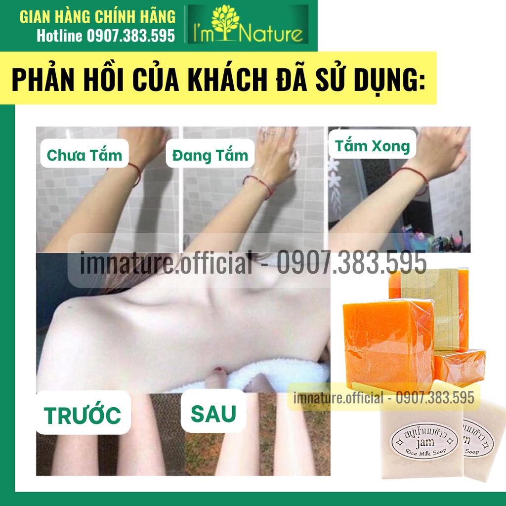 Xà Phòng Cám Gạo Cao Cấp Sáng Da Ngừa Mụn Cho Mặt Và Body