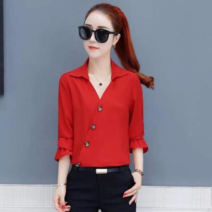 [ XẢ KHO KHÔNG LỢI NHUẬN ] - SƠ MI CÔNG SỞ NỮ TRẺ TRUNG - HÀNG VIỆT NAM CHẤT LƯỢNG CAO - CHÍNH HÃNG | BigBuy360 - bigbuy360.vn