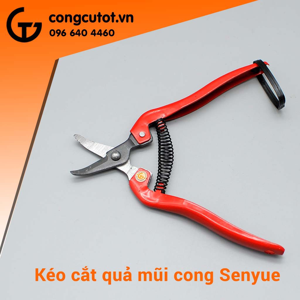 Kéo cắt cành, tỉa lá mũi cong hiệu Senyue