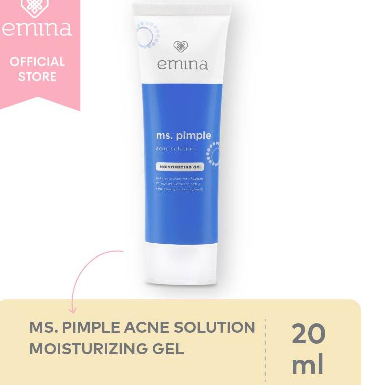 (Hàng Mới Về) Gel Trị Mụn Dưỡng Ẩm Emina Ms. Ms. Dung Tích 20ml