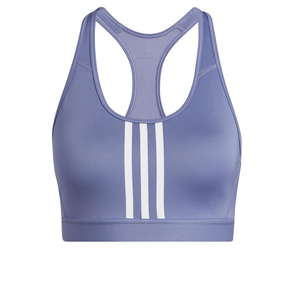 Áo Ngực Thể Thao adidas TRAINING Nữ Áo ngực 3 Sọc có đệm Don't Rest Alphaskin Màu tím HF1572