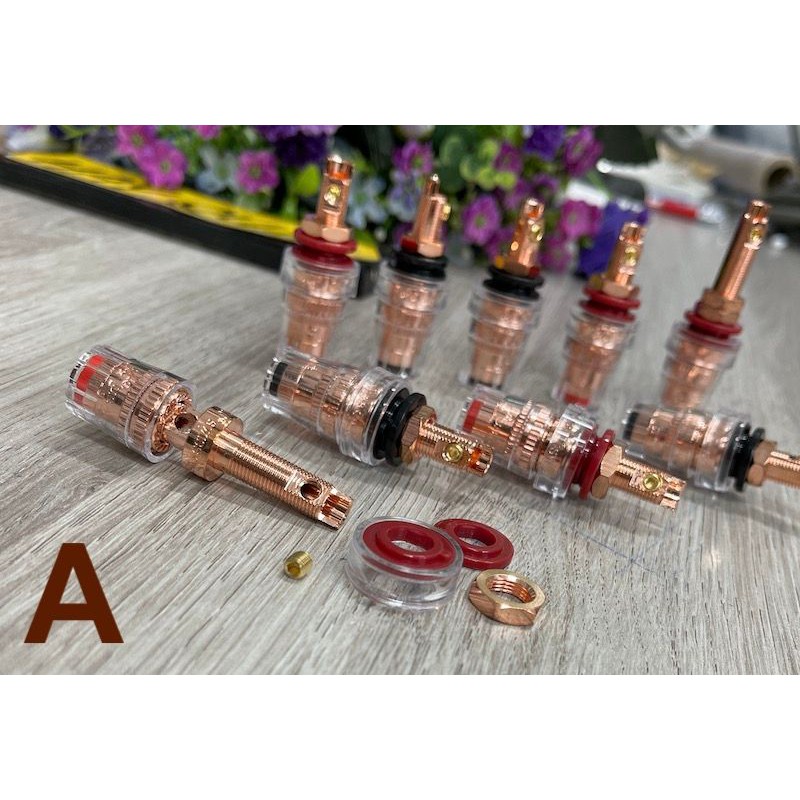 Cọc loa hiệu suất cao Đồng mạ CMC 858-L-CU-R