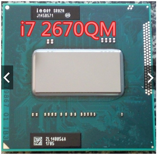 Chip CPU laptop i5 gen 2, gen 3, i5-2410m, i5-3340m, i3-3310m, i5-2520m  hàng bóc máy nhật