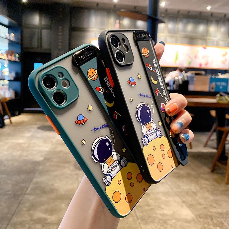 Ốp điện thoại cứng mềm có dây đeo cao su thích hợp cho Iphone 12 12promax 7 8+ SE X XS XR XSMAX 11 11pro 11promax Wdyh