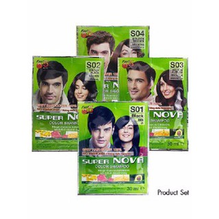 DẦU GỘI NHUỘM TÓC THẢO DƯỢC SUPER NOVA[Chính Hãng]