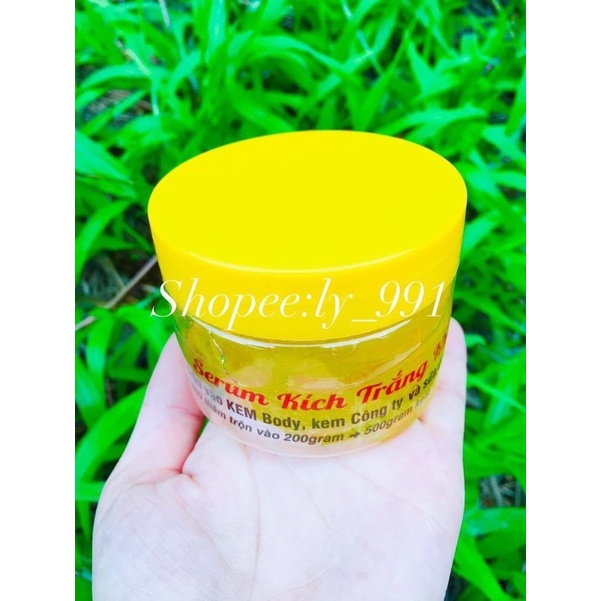 Serum kích trắng da thâm body tẩy mạnh hộp 150gram
