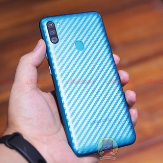 Miếng Dán Lưng Carbon Dành Cho Samsung Galaxy M11