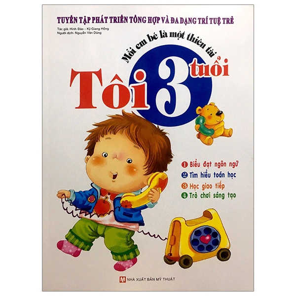 Sách - Mỗi Em Bé Là Một Thiên Tài - Tôi 3 Tuổi