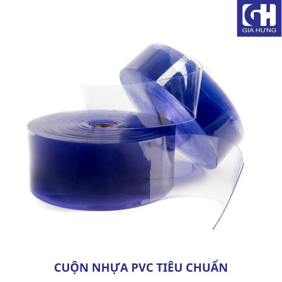 Cuộn nhựa PVC Tiêu Chuẩn - Các Màu bản rộng 20mm (Rèm nhựa ngăn lạnh - ngăn côn trùng - rèm điều hòa)