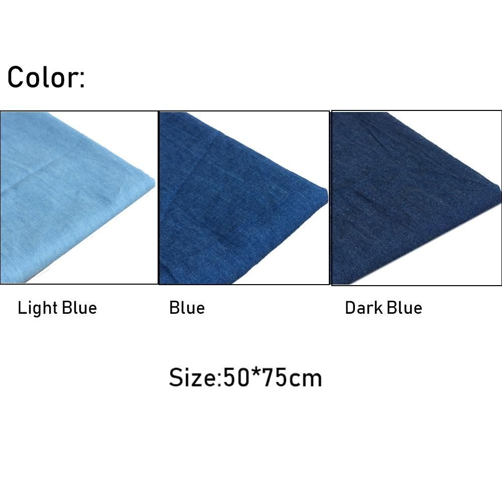 Vải denim cotton chất lượng cao 50*75cm dùng may quần áo búp bê