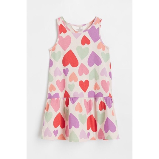 Váy sát nách cotton H&M chính hãng vợt sale