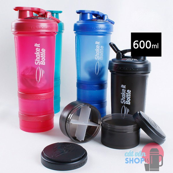 [Có Video] Bình Lắc SHAKE IT Lock&amp;Lock 600ml HAP945