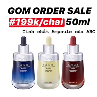 Bộ 3 tinh chất AHC Capture