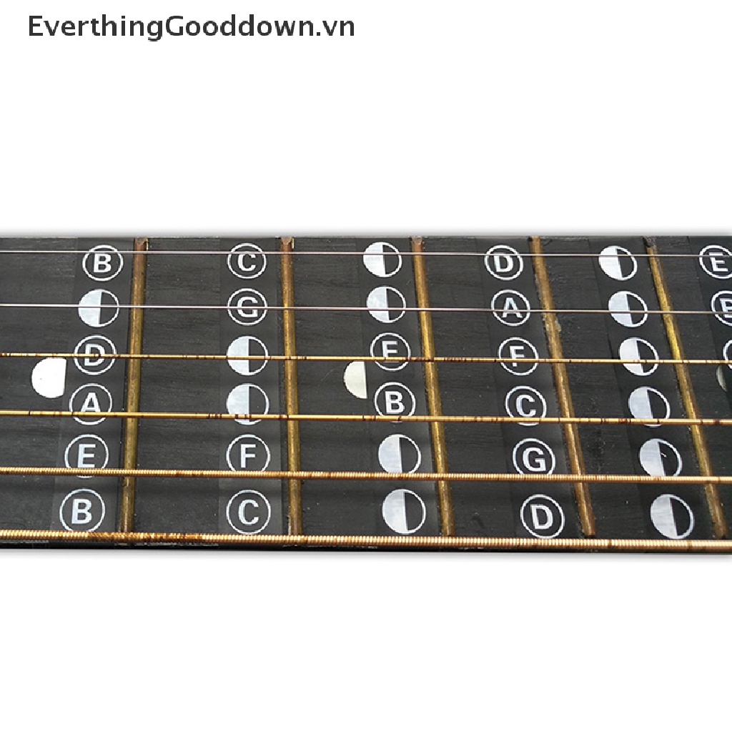 Everthinggooddown Sticker Ghi Chú Cho Đàn Guitar 6 Dây