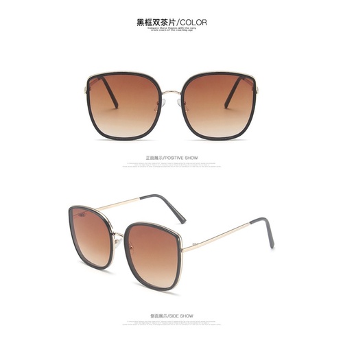 Kính mát gọng bằng kim loại màu sắc thời trang