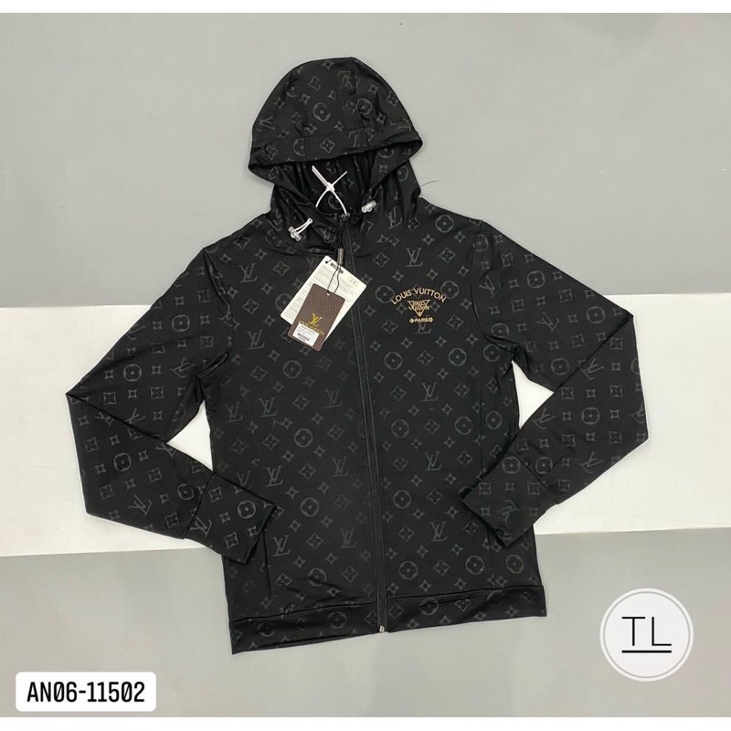 Áo Nắng Khoác Nam Thêu Chữ Hoạ Tiết Vân Chìm