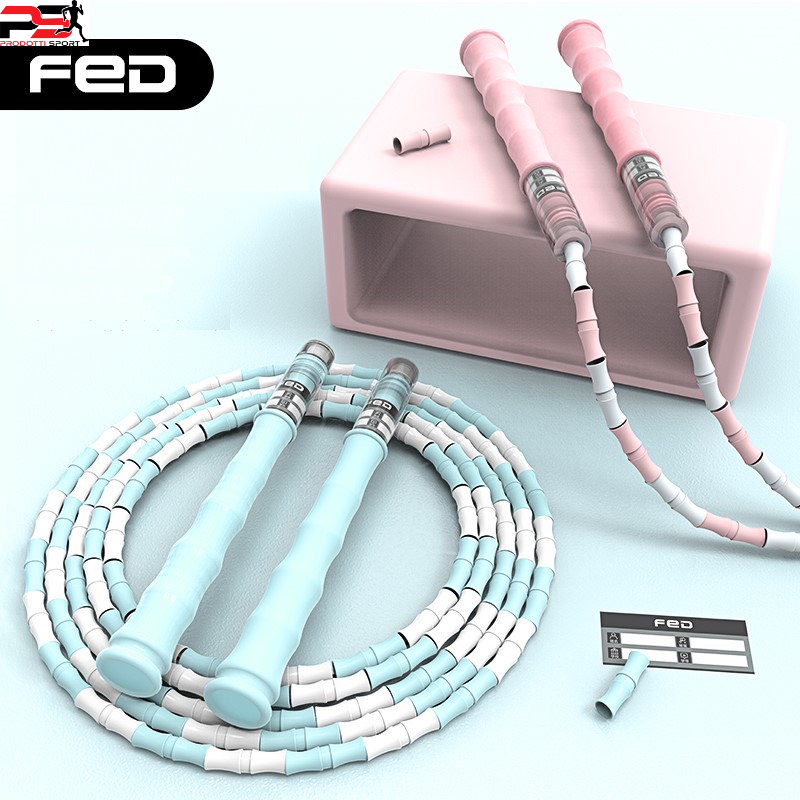 Dây Nhảy Hạt,Dây Beaded Rope FED-XM0116 dây nhảy nam,nữ thể dục,thể thao.