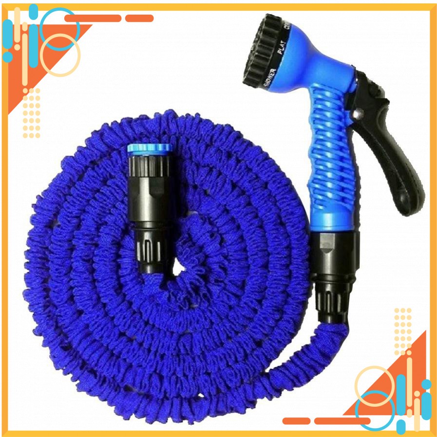 🔏Hàng Loại 1🔏 Vòi Rửa Xe, Tưới Cây, Vòi Xịt Rửa Thông Minh Giãn Nở Magic Hose Giãn Nở 15/30M