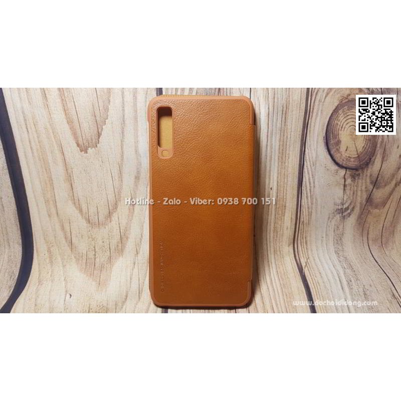 Bao da Samsung A7 2018 Nillkin Qin