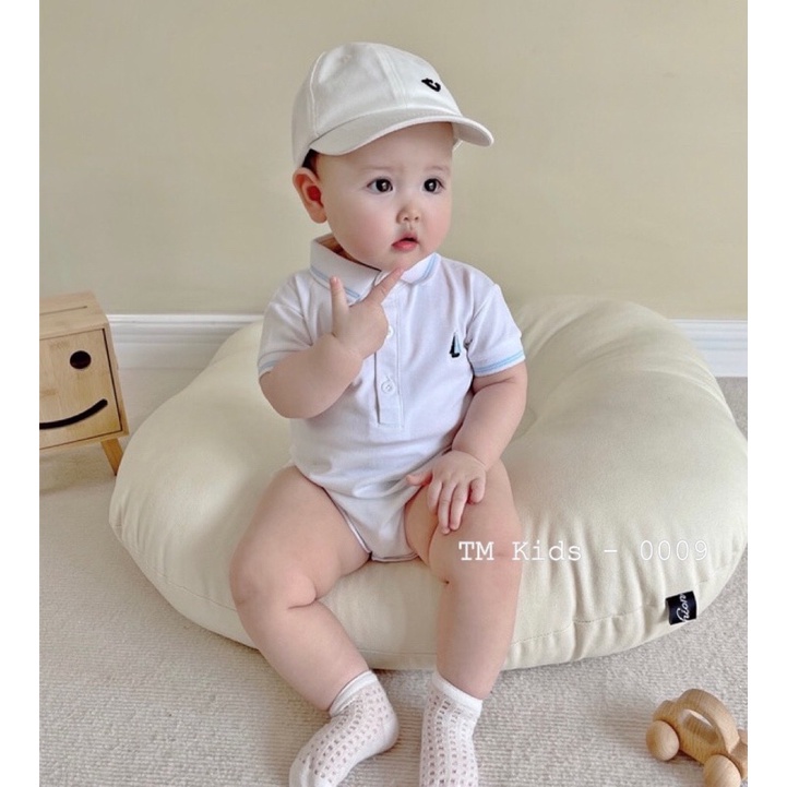 Body cho bé, body cộc tay cổ đức cho bé, bodysuit hè siêu xinh