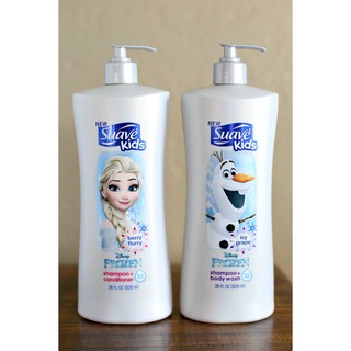 Dầu gội xả cho trẻ em Suave Kids Frozen - 828ml