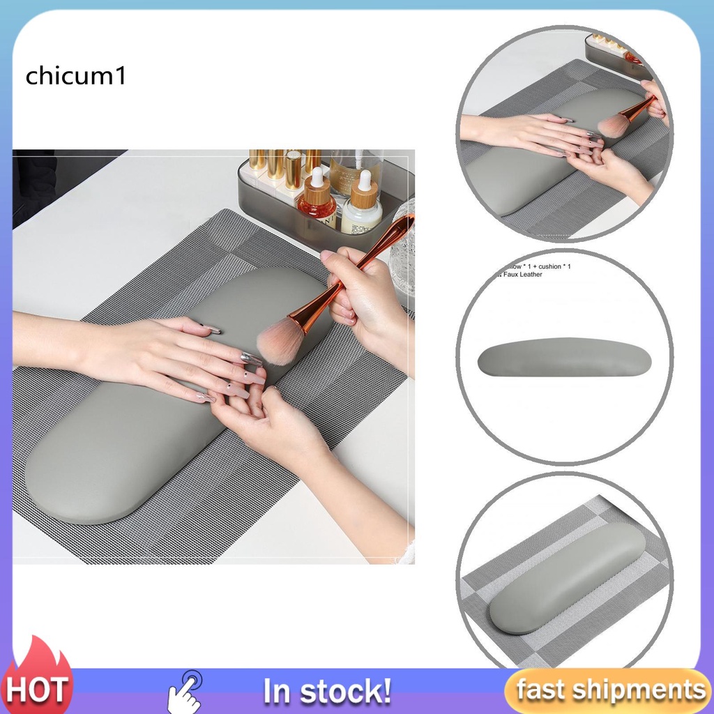 [Hàng mới về] Gối kê cổ tay làm móng + đệm chống thấm nước tiện dụng cho nữ