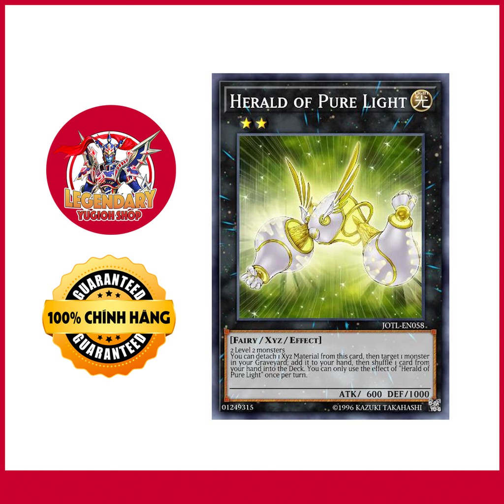 [EN-JP][Thẻ Bài Yugioh Chính Hãng] Herald of Pure Light