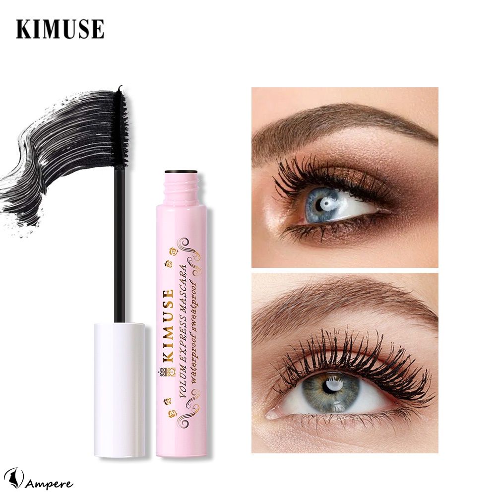 Mascara 4D KIMUSE làm dày mi chống thấm nước lâu trôi 8g AMPERE