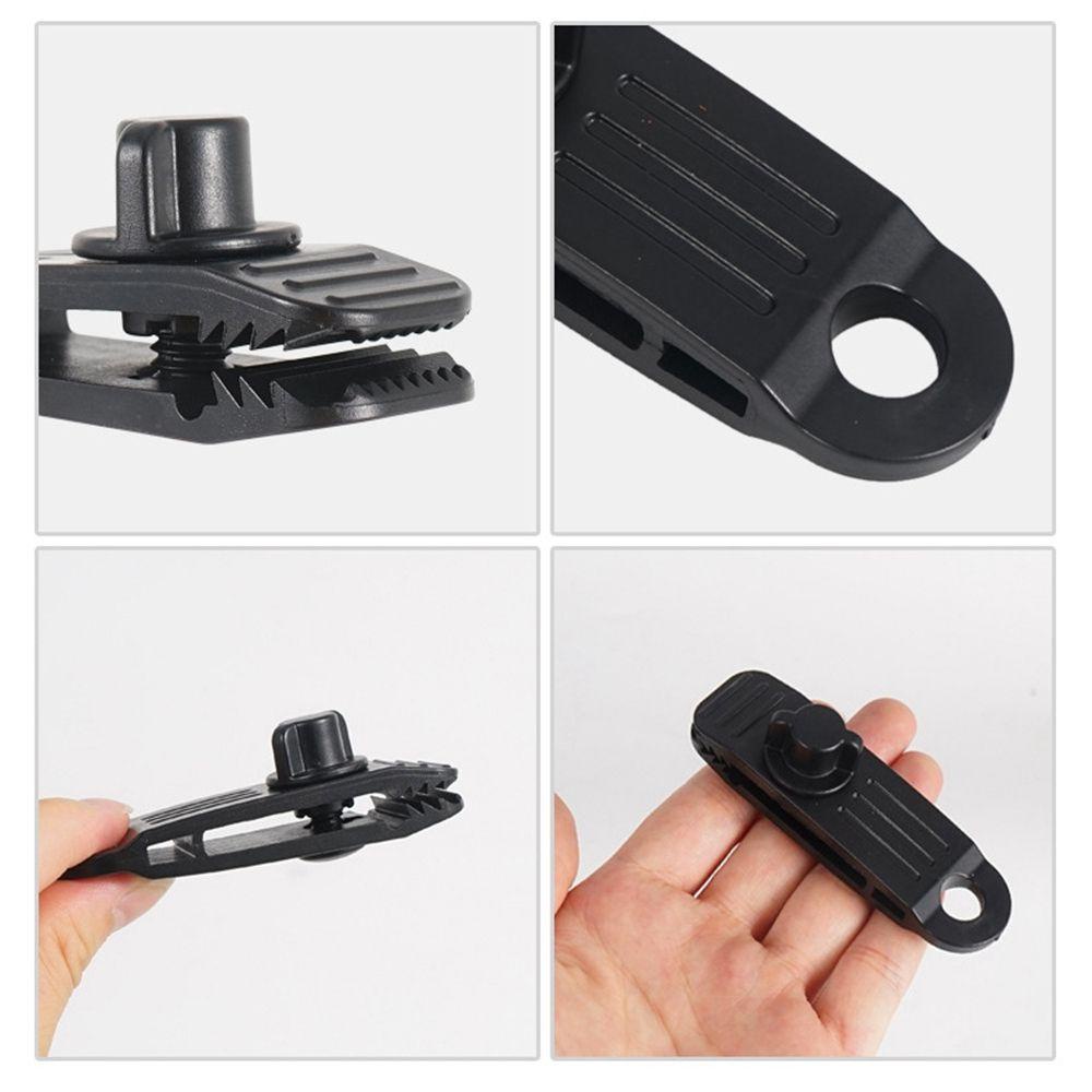 Set 1 / 4 Kẹp Lều Cắm Trại Có Thể Xoay Tiện Dụng Giá Đỡ