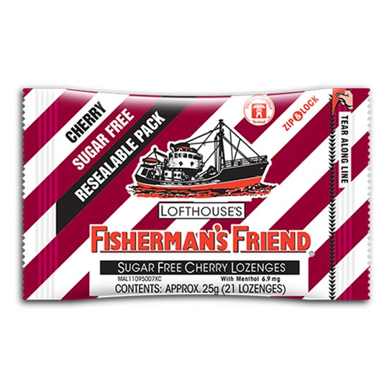 ✅ Kẹo cay con tàu Fisherman's Friend - Giữ hơi thở thơm tho, tỉnh táo, thông cổ, mát họng