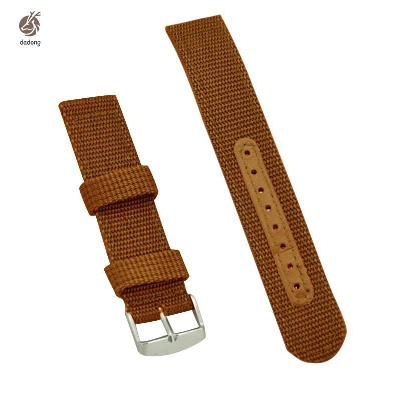 Dây đồng hồ thay thế bằng vải 20/22/24mm cho nam lẫn nữ
